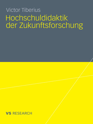cover image of Hochschuldidaktik der Zukunftsforschung